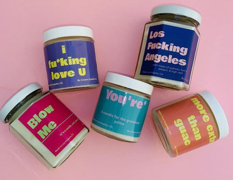 I Fucking Love You- soy candle