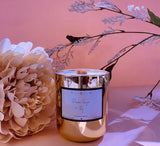 Gold Jar Soy Candle 18 oz- Wood Wick