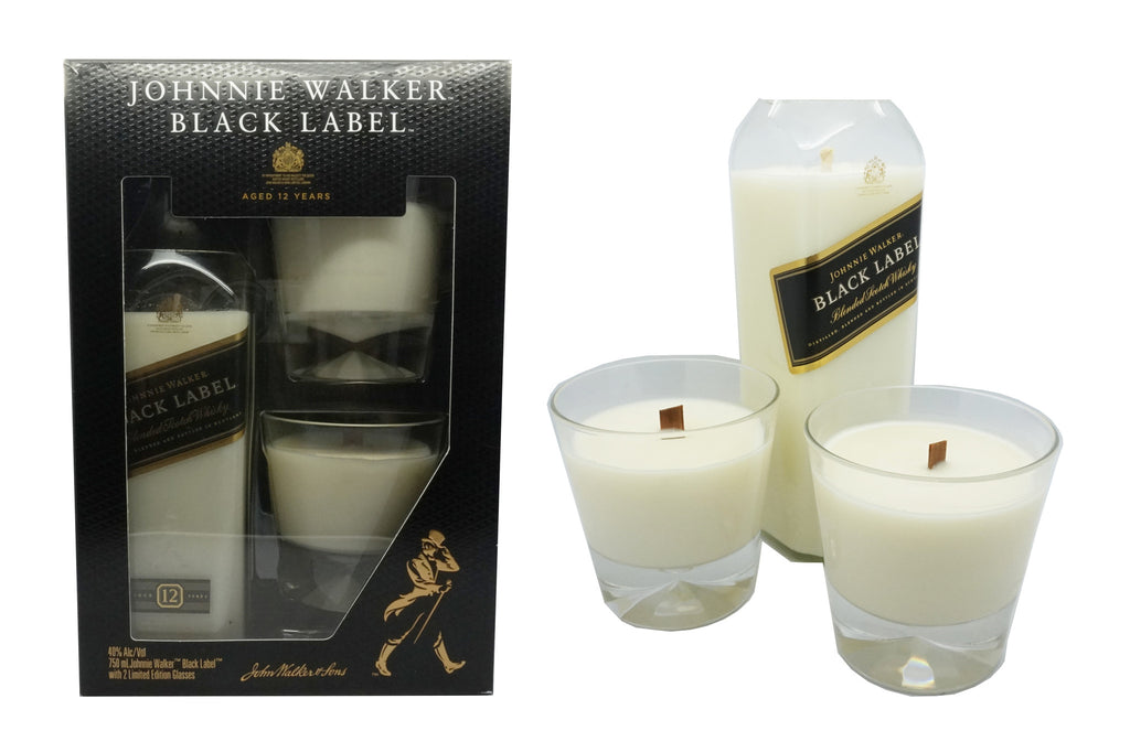 JOHNNIE WALKER BLACK LABEL  Candle Set