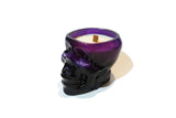 Skull Soy Candle - Purple