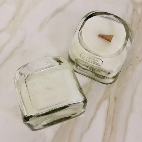 Patron Tequila Soy Candle - Wood Wick & Scented