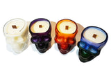Skull Soy Candle - Red