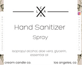 White Currant- Hand Sanitizer Spray