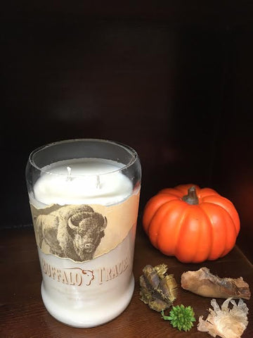 Buffalo Trace Bourbon Whiskey Candle - Pomegranate