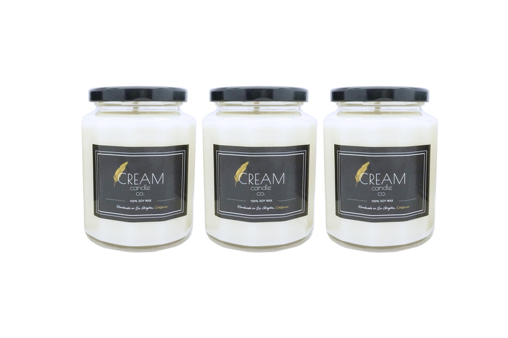 3 Large Candle Combo