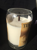 Templeton Rye Whiskey Candle-  Blue Steel